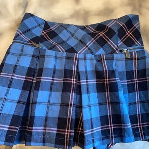 COPY - Justice plaid skirt short (Skorts)